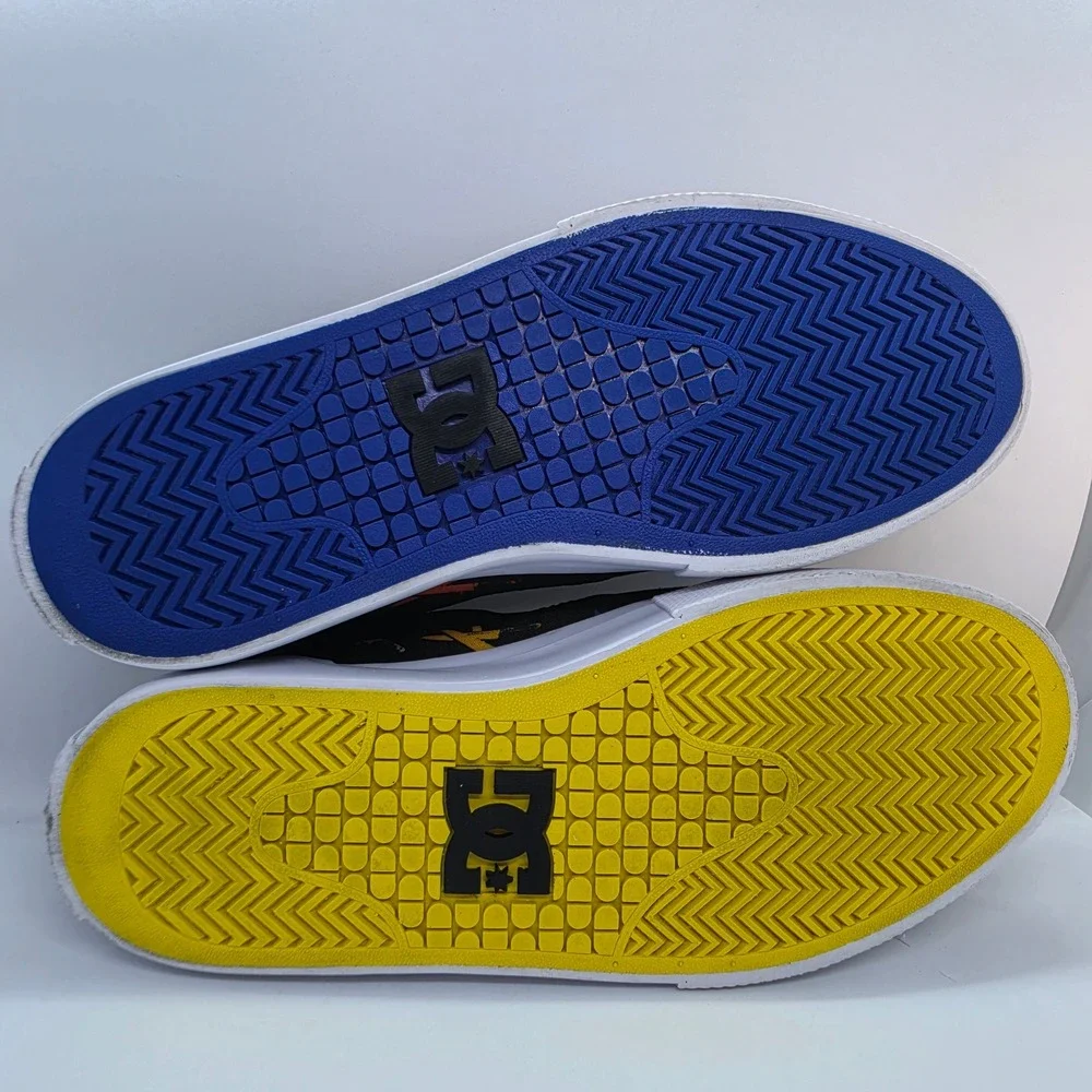 DC Shoes Andy Warhol Manual Slip-On Mens 8 Black Multi Knives Print ADYS300714